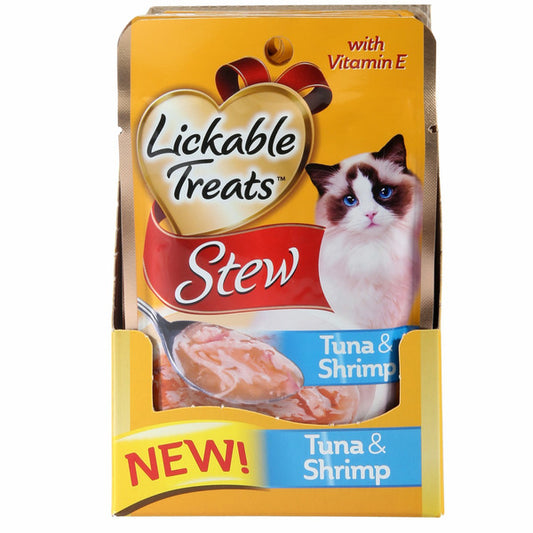Lickable Treats Stew Tuna & Shrimp For Cats